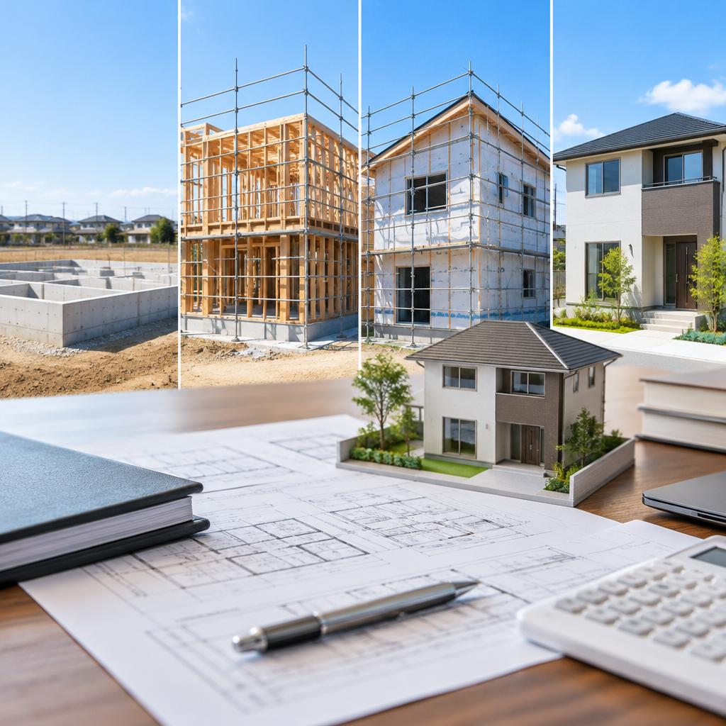 直接話せる。判断が早い。次の段取りが見える。新築住宅の表題登記を、建築工程に合わせて一緒に進めます。