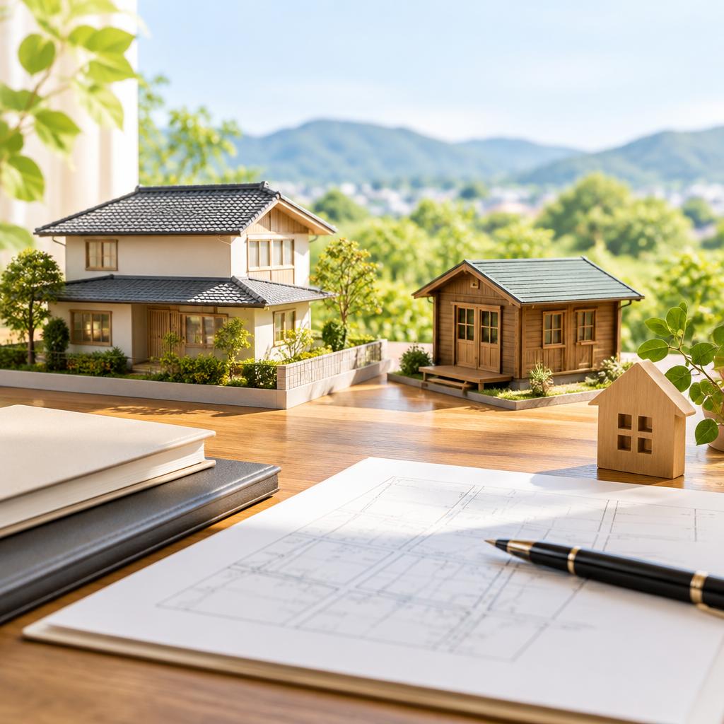 親の土地に建てた家も、夫婦で使う趣味の小屋も。名義と登記を、家族に合った形で一緒に整理します。